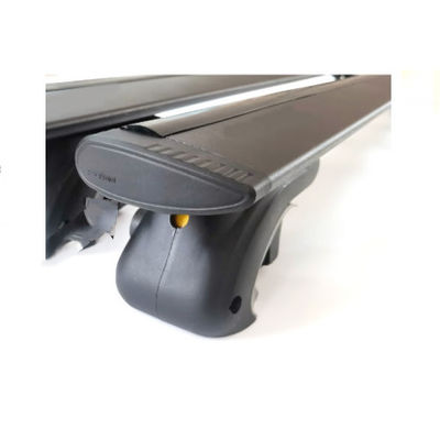 Ανθεκτικό αλουμίνιο οροφή αυτοκινήτου Σταυροειδή μπάρες Εύκολη εγκατάσταση Παγκόσμιο για ανυψωμένες ράγες 4x4 εξαρτήματα Ρακ αυτοκινήτου με 8182 + B9